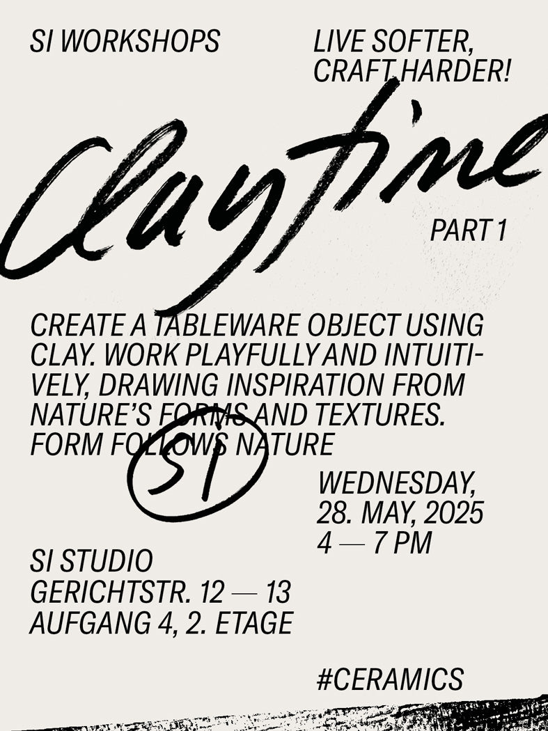 WORKSHOP: CLAYTIME
