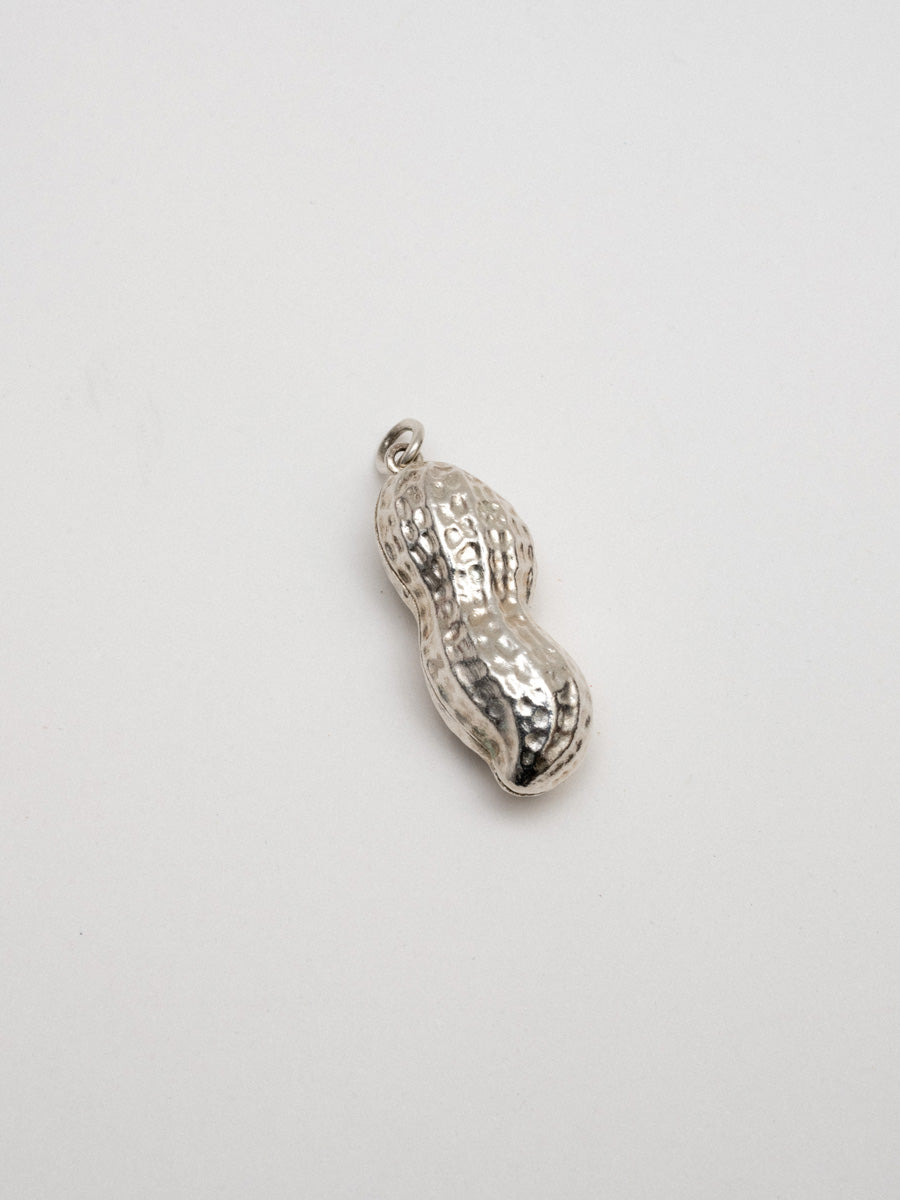 PEANUT PENDANT XL SILVER WITHOUT CHAIN