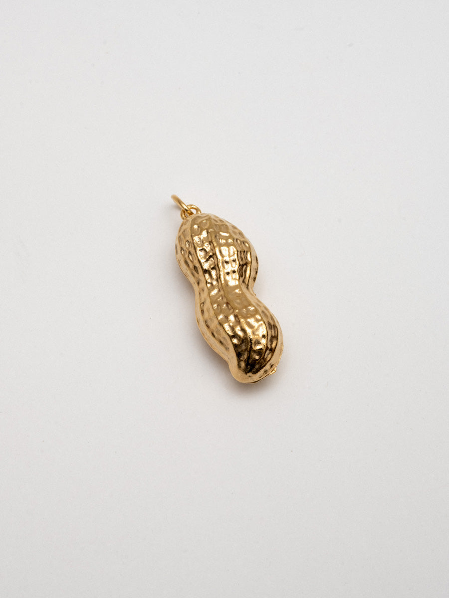 PEANUT PENDANT XL GOLD WITHOUT CHAIN