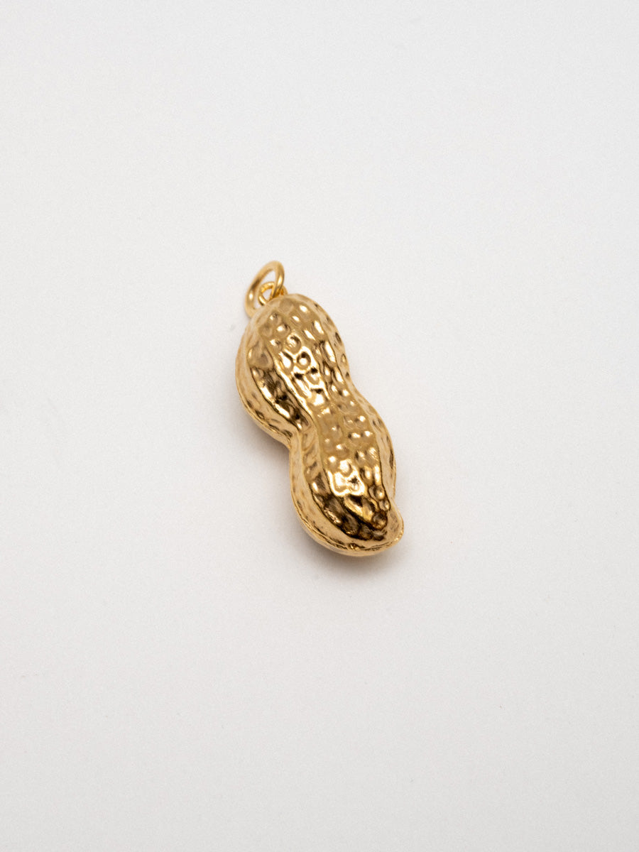 PEANUT PENDANT XL GOLD WITHOUT CHAIN