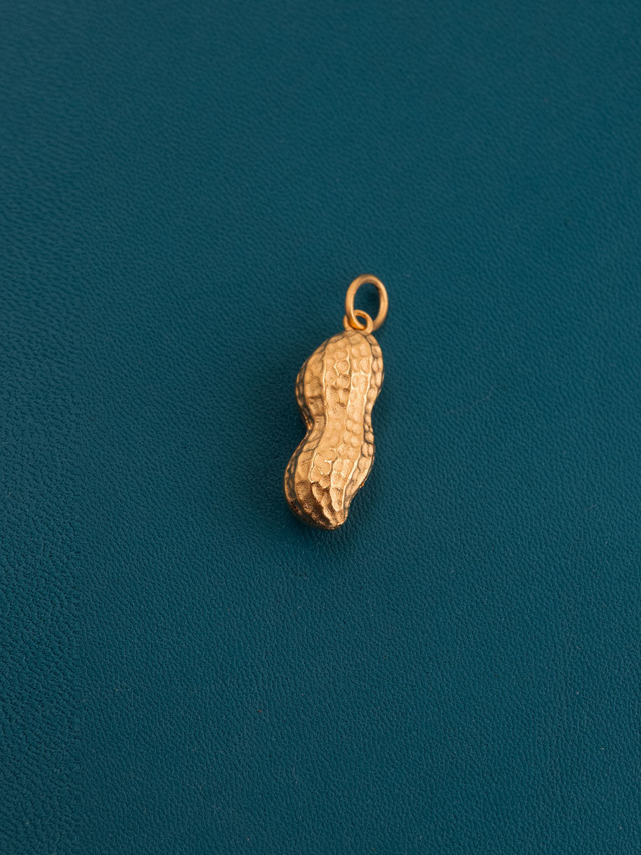 PEANUT PENDANT GOLD