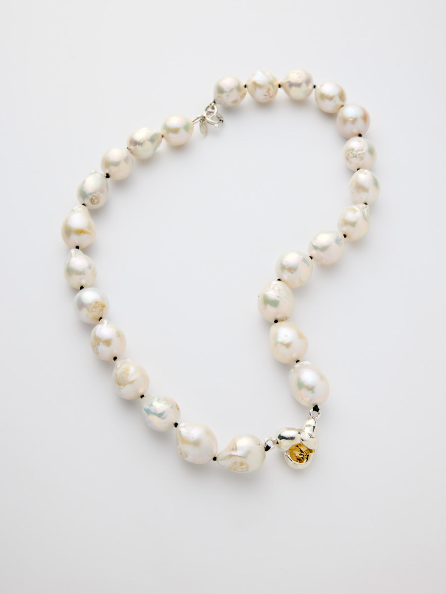 Popcorn Pearl Necklace