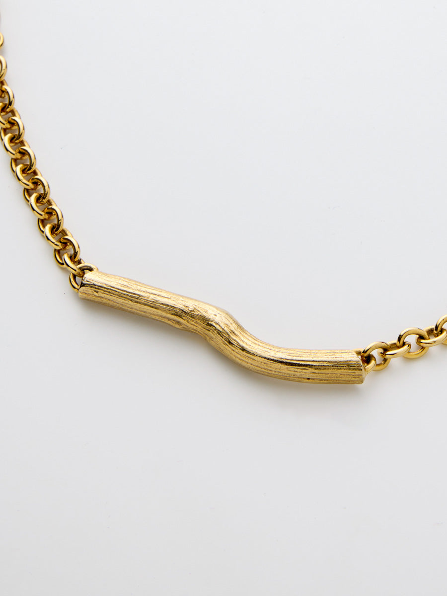 Twig Chain Gold