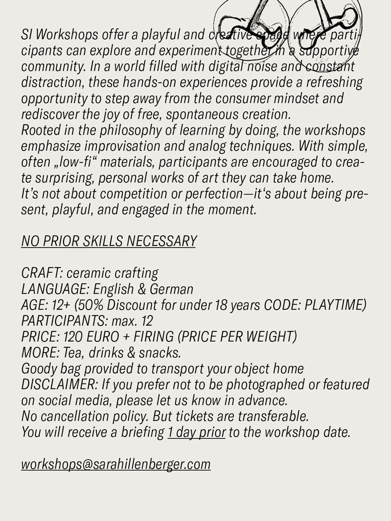 WORKSHOP: CLAYTIME