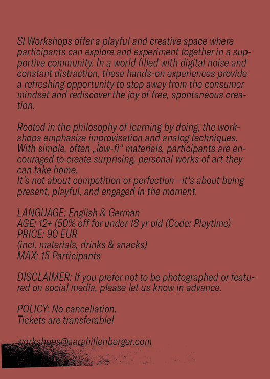 WORKSHOP: LITTLE PRINTS
