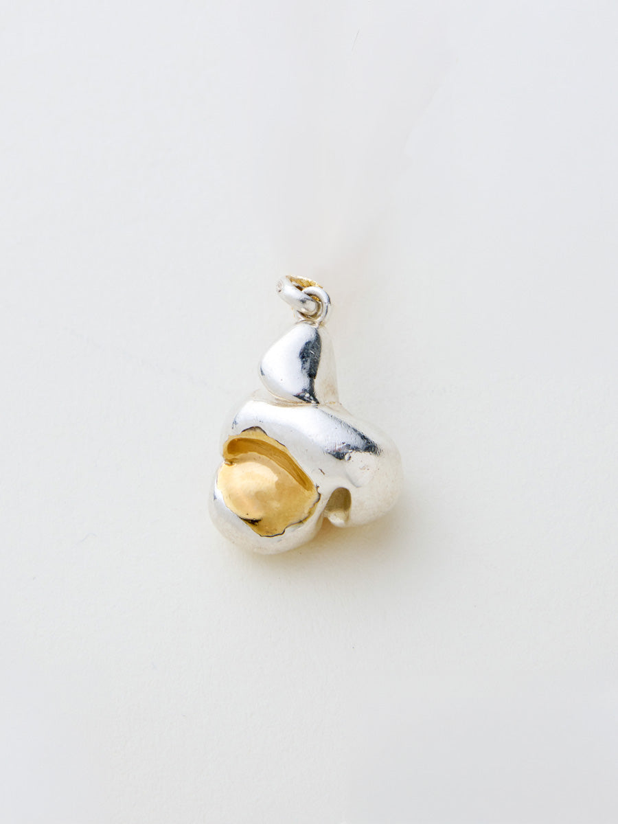 Popcorn Pendant Silver