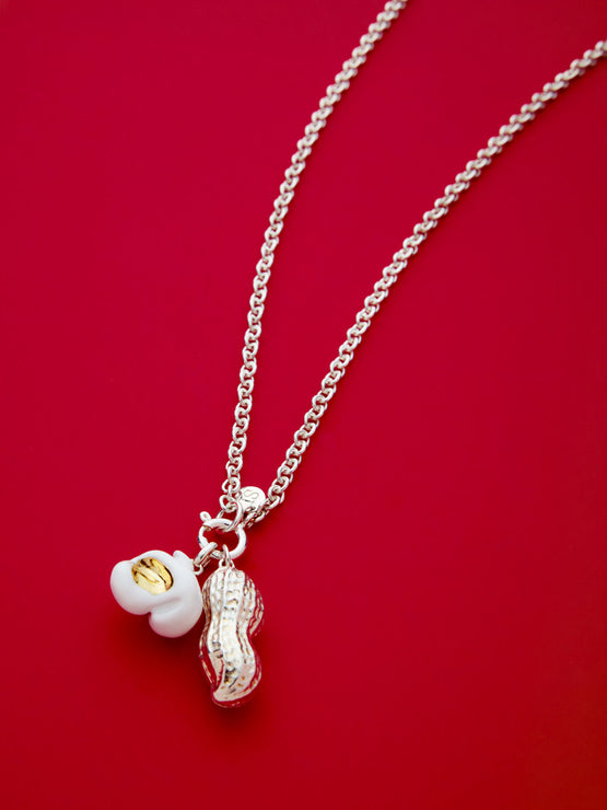 Popcorn Pendant White