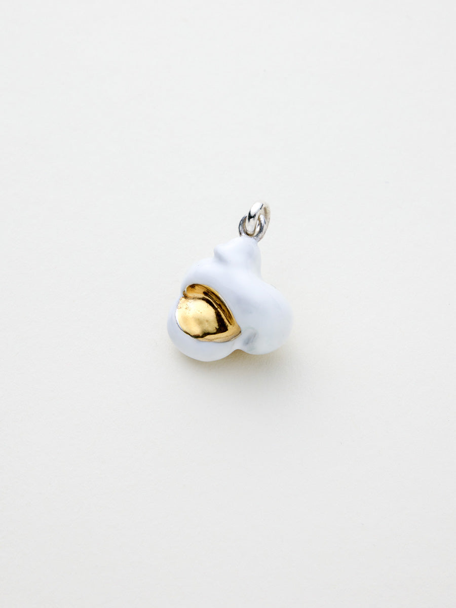 Popcorn Pendant White