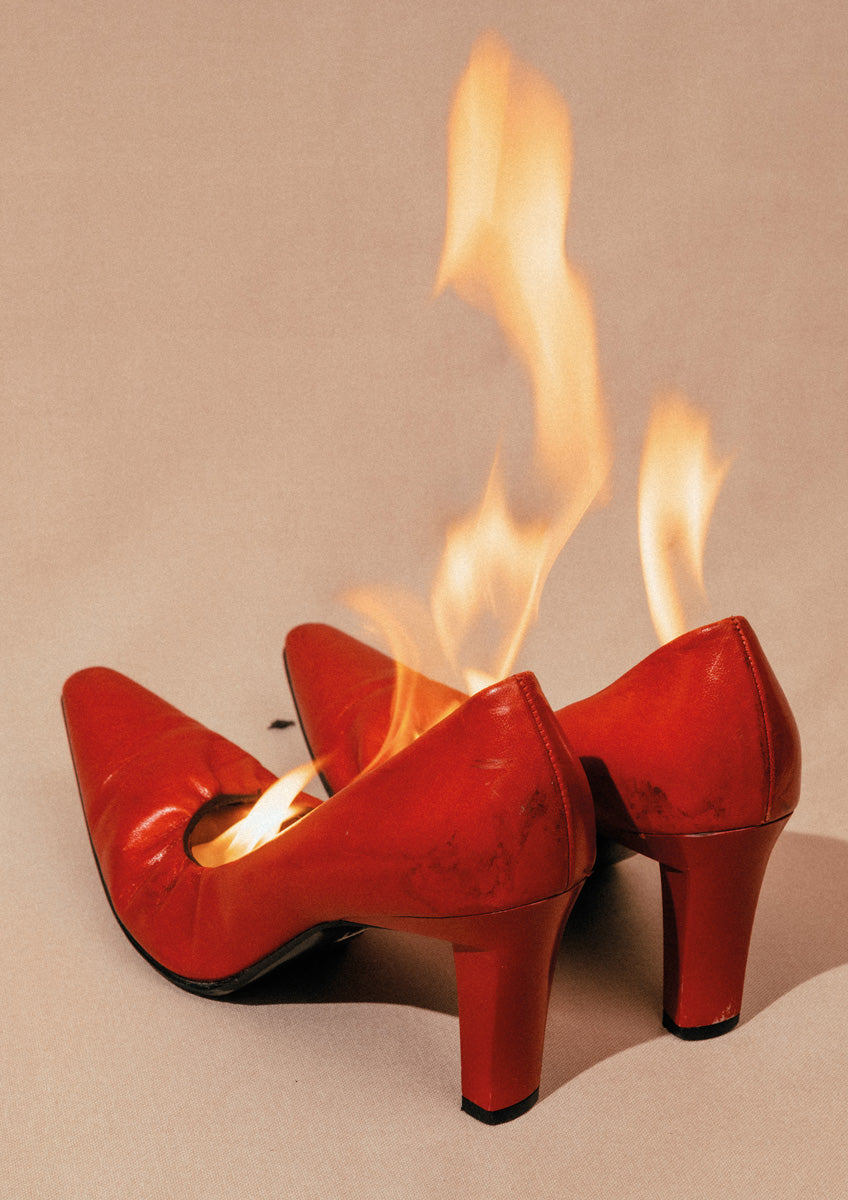 FLAMING SHOES A1