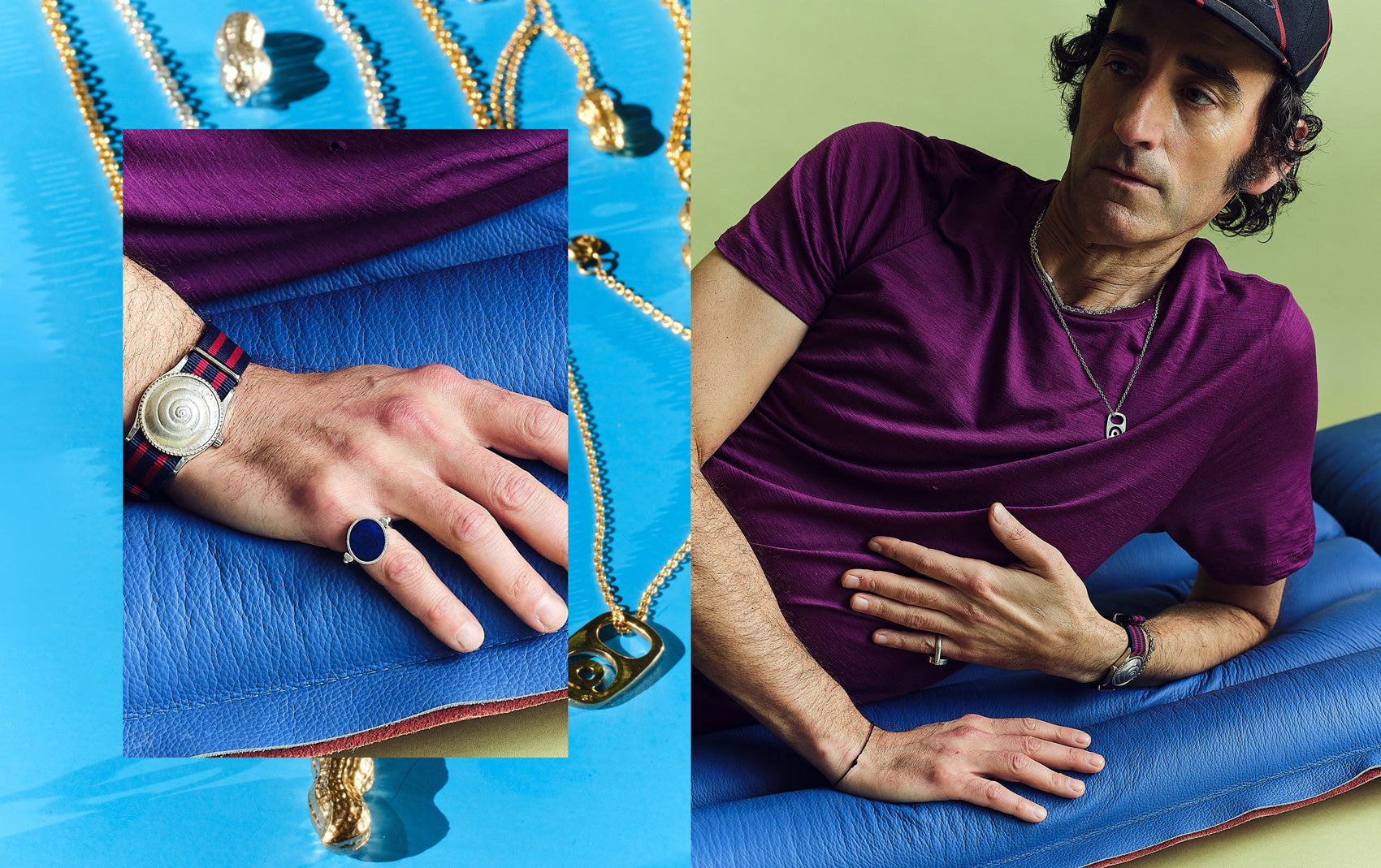 OPEN SILVER WITH CHAIN