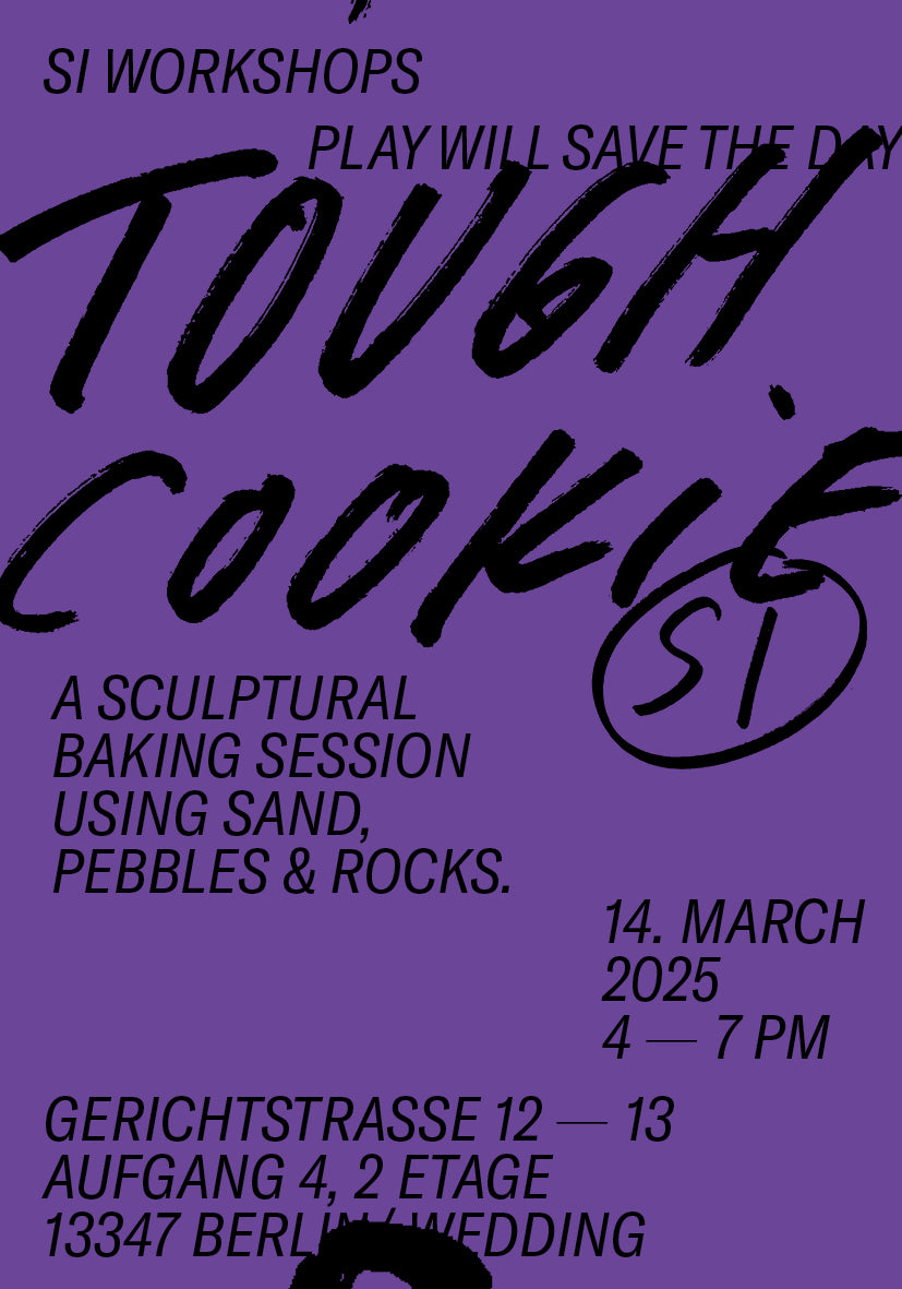 WORKSHOP: TOUGH COOKIES