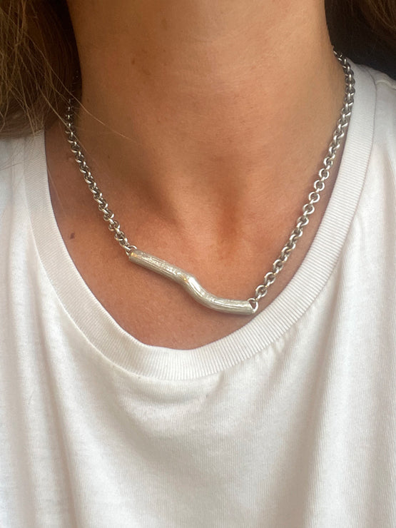 Twig Chain Silver